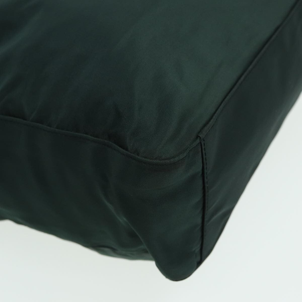 Prada Vintage Zip Tote Tessuto, KHAKI, NYLON, Tote bag