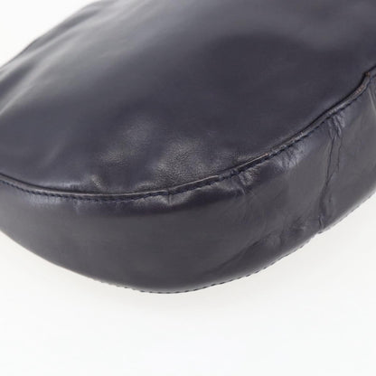 Bally Vintage Shoulder Bag Leather, PURPLE, LEATHER, Shoulder bag