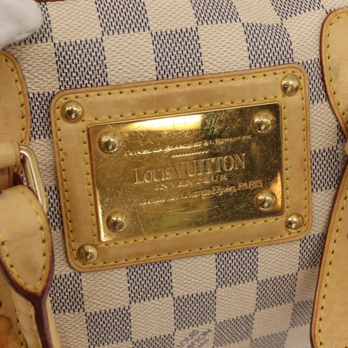 Louis Vuitton Berkeley Handbag Damier, BEIGE, CANVAS, Handbag