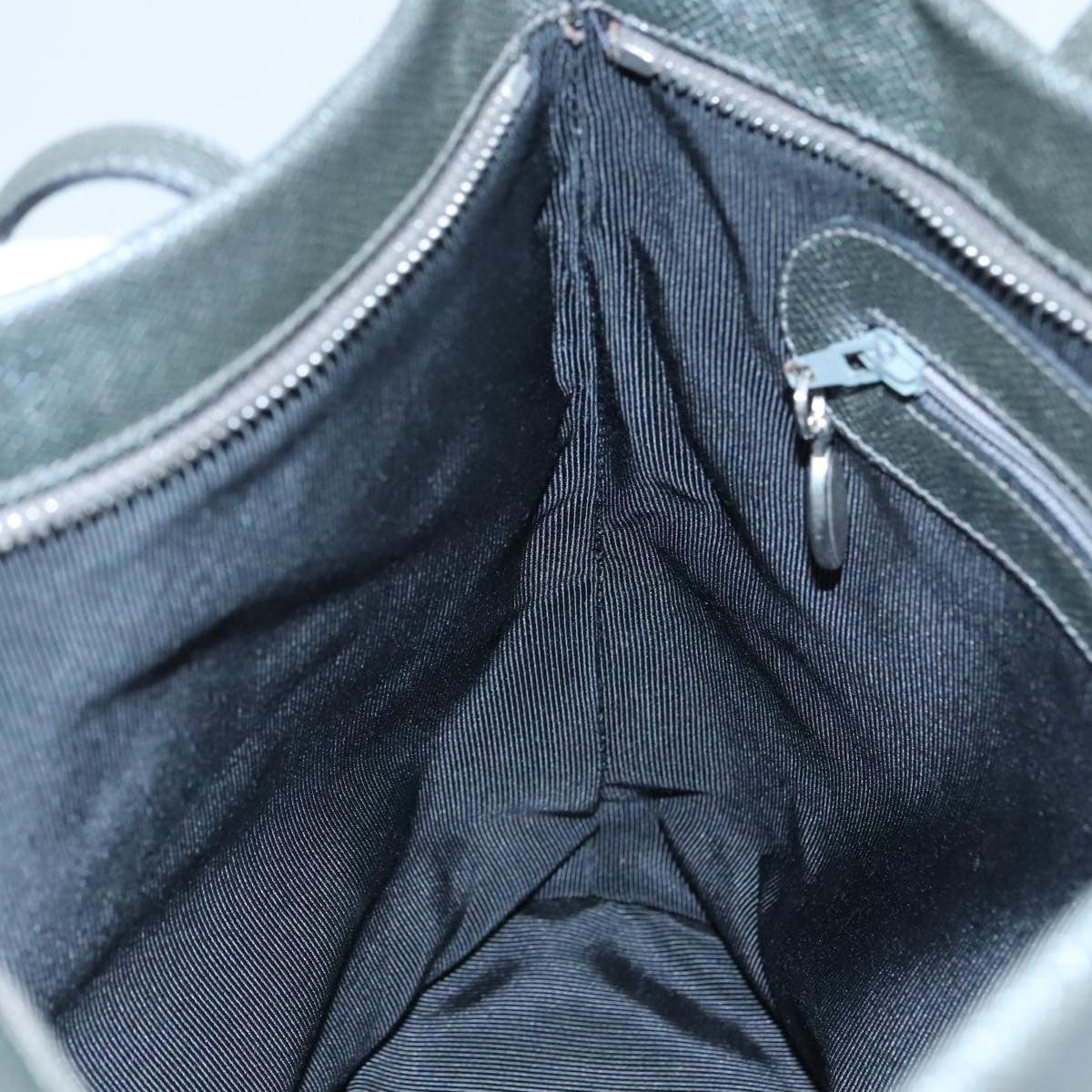 Valentino Garavani Vlogo tote bag Leather, GRAY, LEATHER, Tote bag