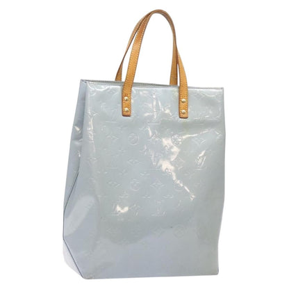 Louis Vuitton Reade Handbag Monogram Vernis, BLUE, PATENT_LEATHER, Handbag