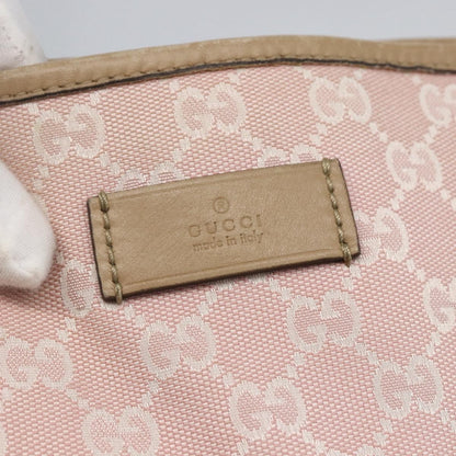 Gucci Joy Tote GG Canvas, PINK, CANVAS, Tote bag