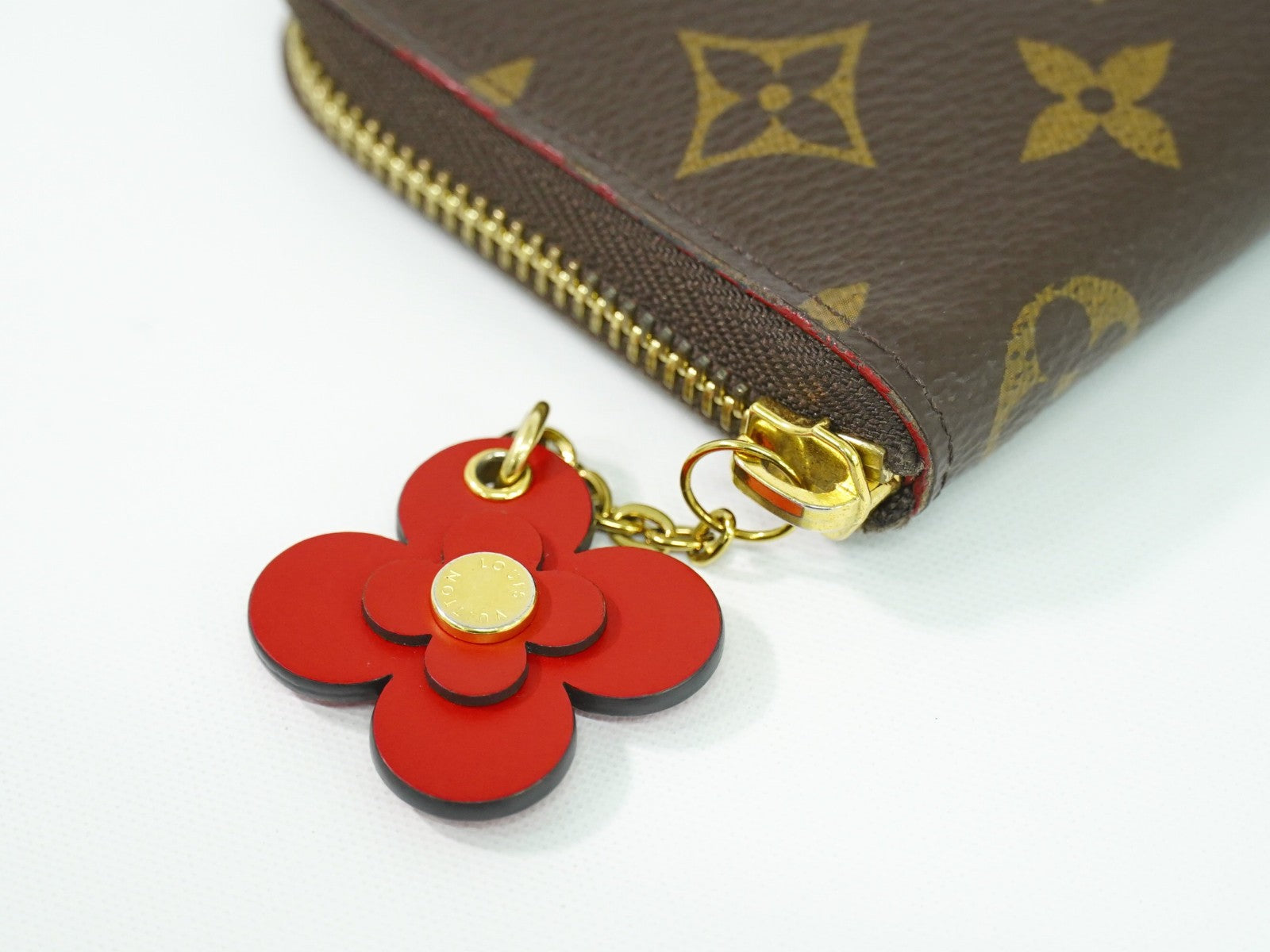 Louis Vuitton Clemence Wallet Monogram Canvas, BROWN, CANVAS, Wallets