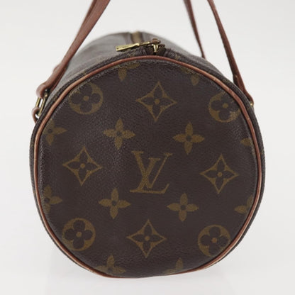 Louis Vuitton Papillon Handbag Monogram Canvas, BROWN, CANVAS, Handbag