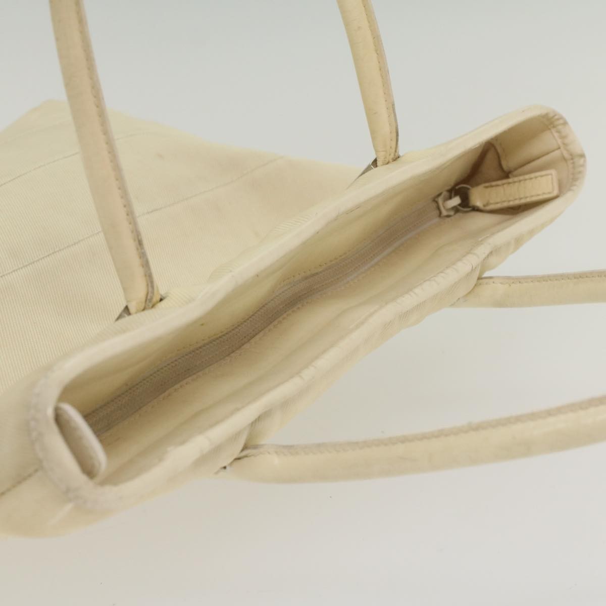 Gucci Tote Bag Nylon, WHITE, NYLON, Tote bag