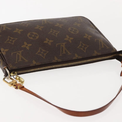 Louis Vuitton Pochette Accessoires NM Monogram Canvas, BROWN, CANVAS, Clutche & pouche