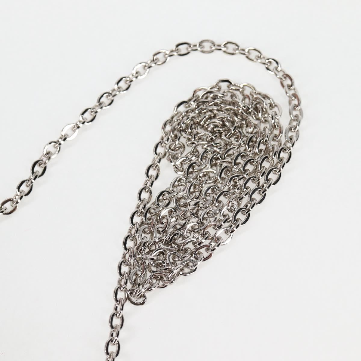 Miu Miu Madras Chain Clutch Matelasse Leather with Glitter, BLUE, LEATHER, Shoulder bag