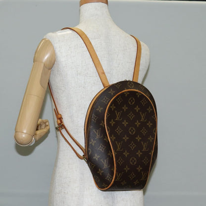 Louis Vuitton Ellipse Backpack Monogram Canvas, BROWN, CANVAS, Backpack