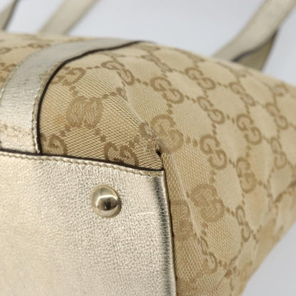 Gucci Abbey Tote GG Canvas, BEIGE, CANVAS, Tote bag