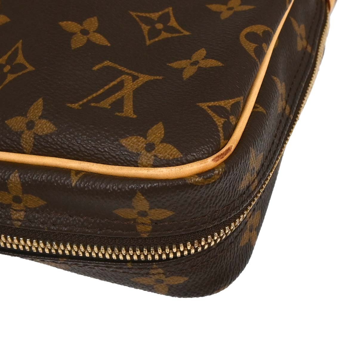 Louis Vuitton Porte-Documents Voyage Briefcase Monogram Canvas, BROWN, CANVAS, Briefcase