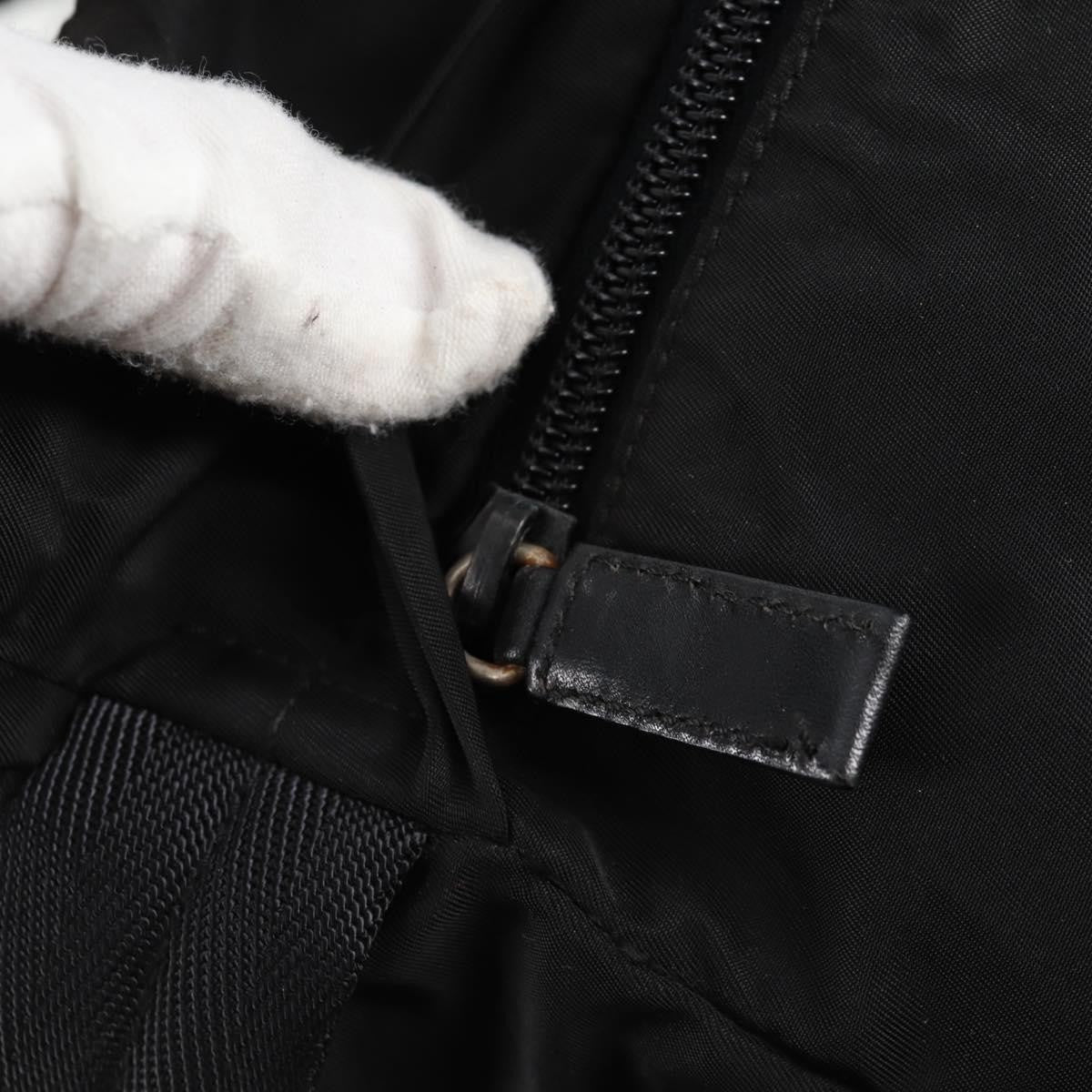 Prada Vintage Shoulder Bag Tessuto, BLACK, NYLON, Shoulder bag