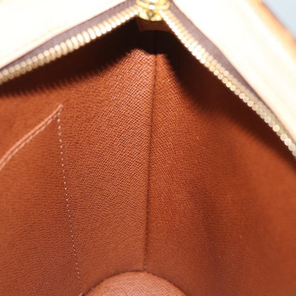 Louis Vuitton Drouot Handbag Monogram Canvas, BROWN, CANVAS, Shoulder bag