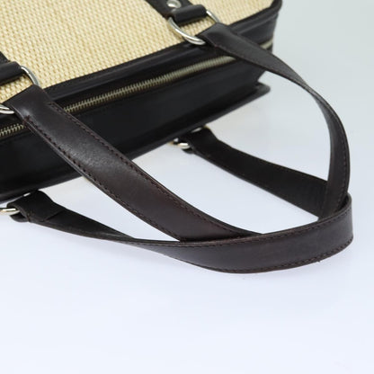 Burberry Vintage Handbag Leather, BEIGE, WOOD, Handbag