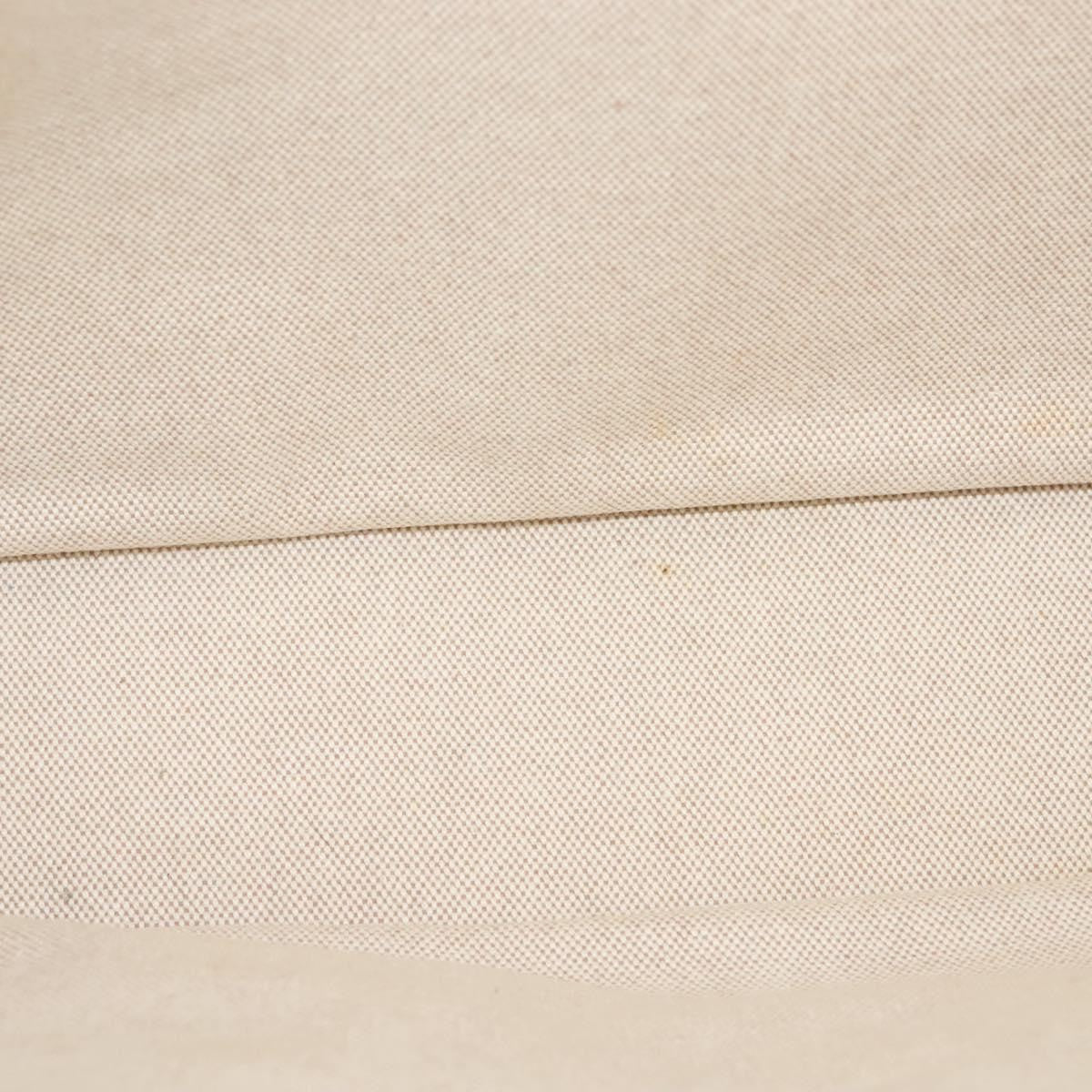 Hermes Fourre Tout Tote Toile, BEIGE, CANVAS, Tote bag