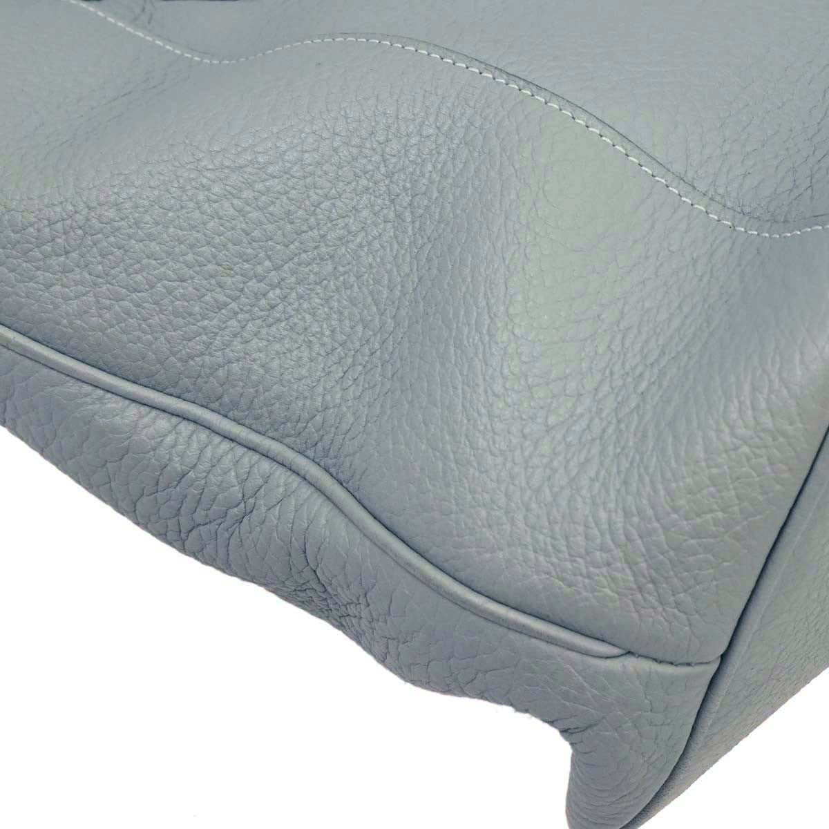 Loewe Fusta Totebag Leather, BLUE, LEATHER, Tote bag