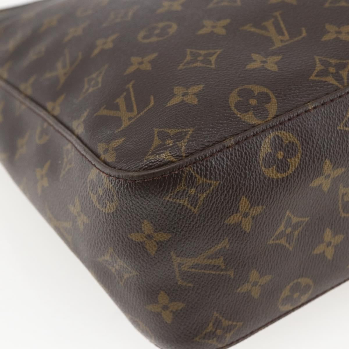 Louis Vuitton Looping Handbag Monogram Canvas, BROWN, CANVAS, Shoulder bag