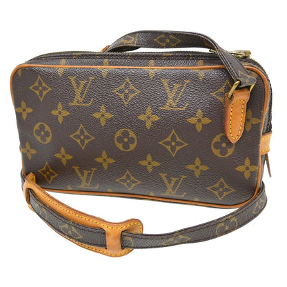 Louis Vuitton Pochette Marly Bandouliere Bag Monogram Canvas, Brown, Canvas, Shoulder Bag