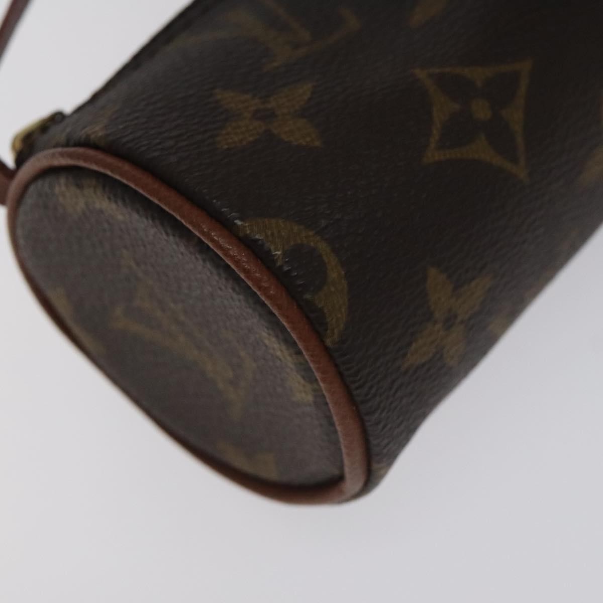 Louis Vuitton Papillon Pochette Monogram Canvas, BROWN, CANVAS, Handbag