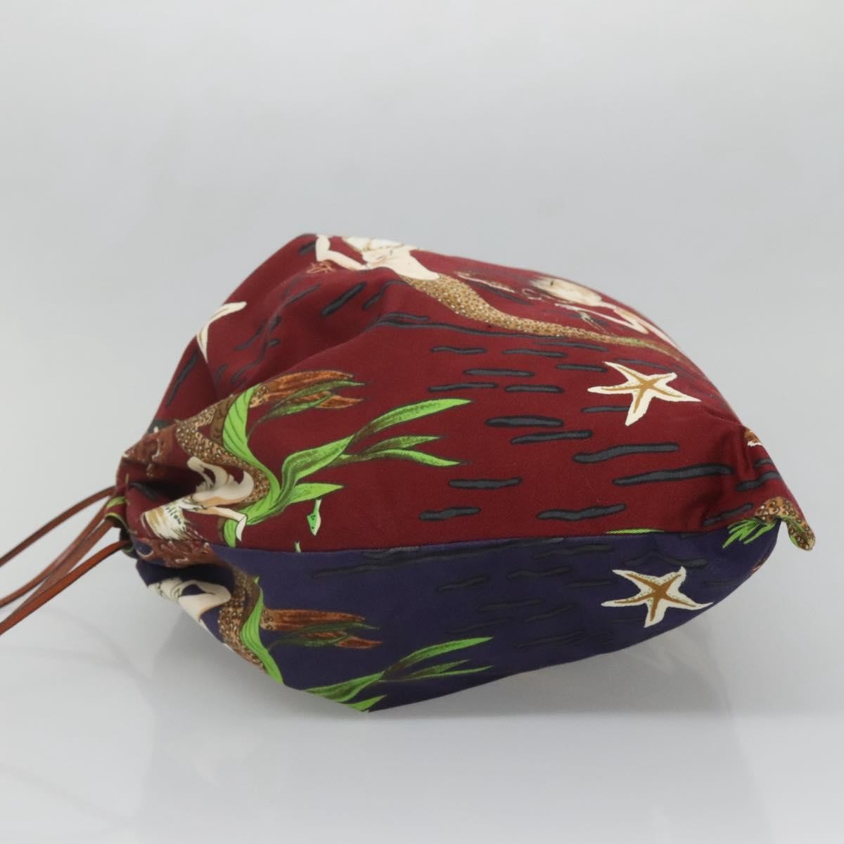 Loewe Paula Drawstring Pouch Printed Canvas, MULTICOLOUR, CANVAS, Handbag