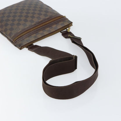 Louis Vuitton Bosphore Pochette Damier, BROWN, CANVAS, Shoulder bag