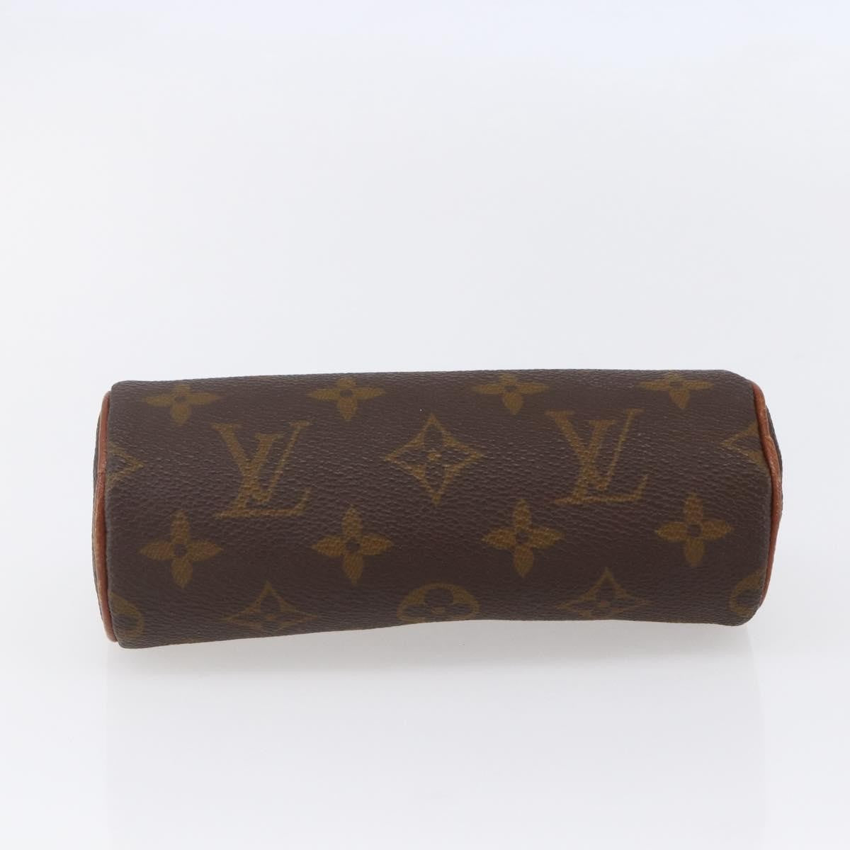 Louis Vuitton Papillon Pochette Monogram Canvas, BROWN, CANVAS, Clutche & pouche