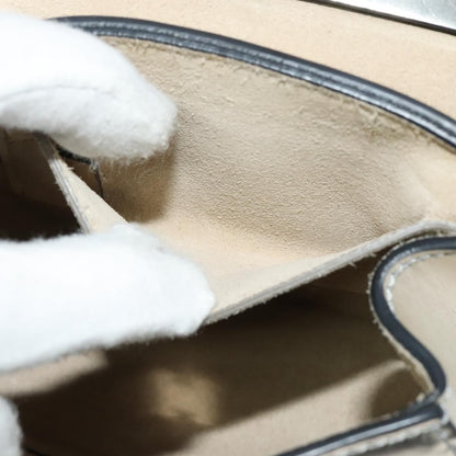 Chloe Drew Shoulder Bag Leather, SILVER, LEATHER, Shoulder bag