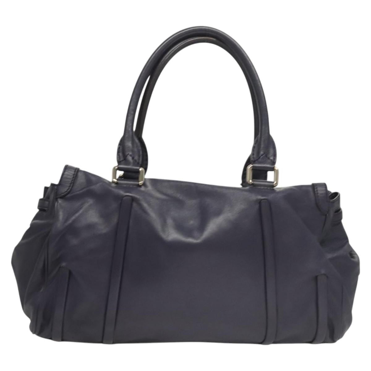 Celine Shoulder Bag Leather, PURPLE, LEATHER, Shoulder bag