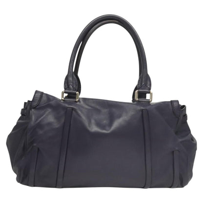 Celine Shoulder Bag Leather, PURPLE, LEATHER, Shoulder bag
