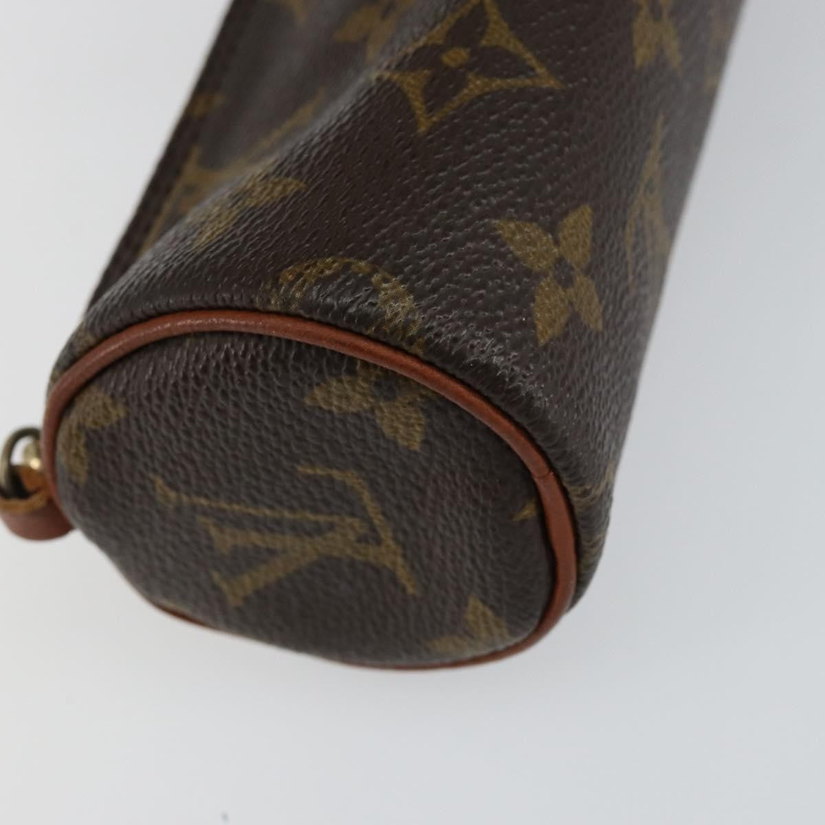 Louis Vuitton Papillon Pochette Monogram Canvas, BROWN, CANVAS, Clutche & pouche