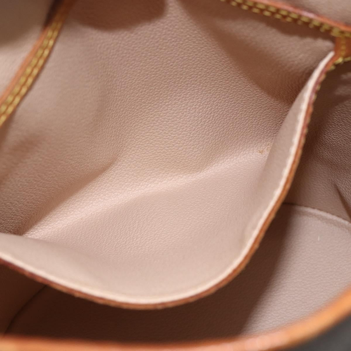 Louis Vuitton Petit Bucket Bag Monogram Canvas, BROWN, CANVAS, Shoulder bag