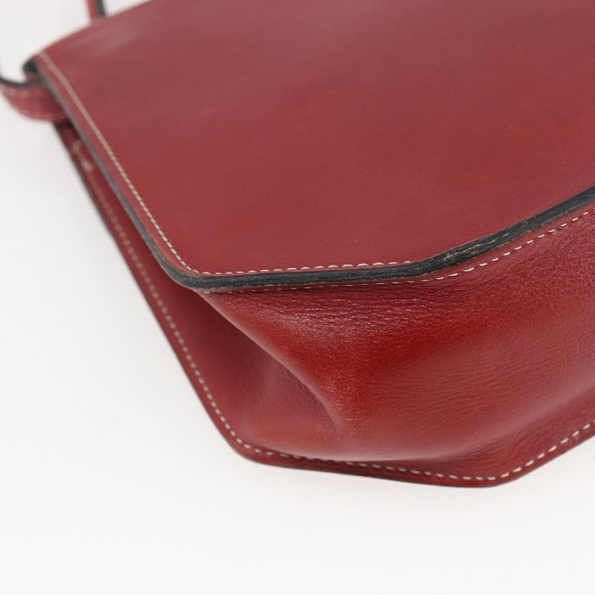 Christian Dior Vintage Handbag Leather, RED, LEATHER, Handbag