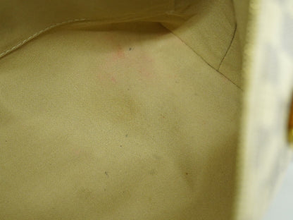 Louis Vuitton Totally Handbag Damier azur, WHITE, CANVAS, Tote bag