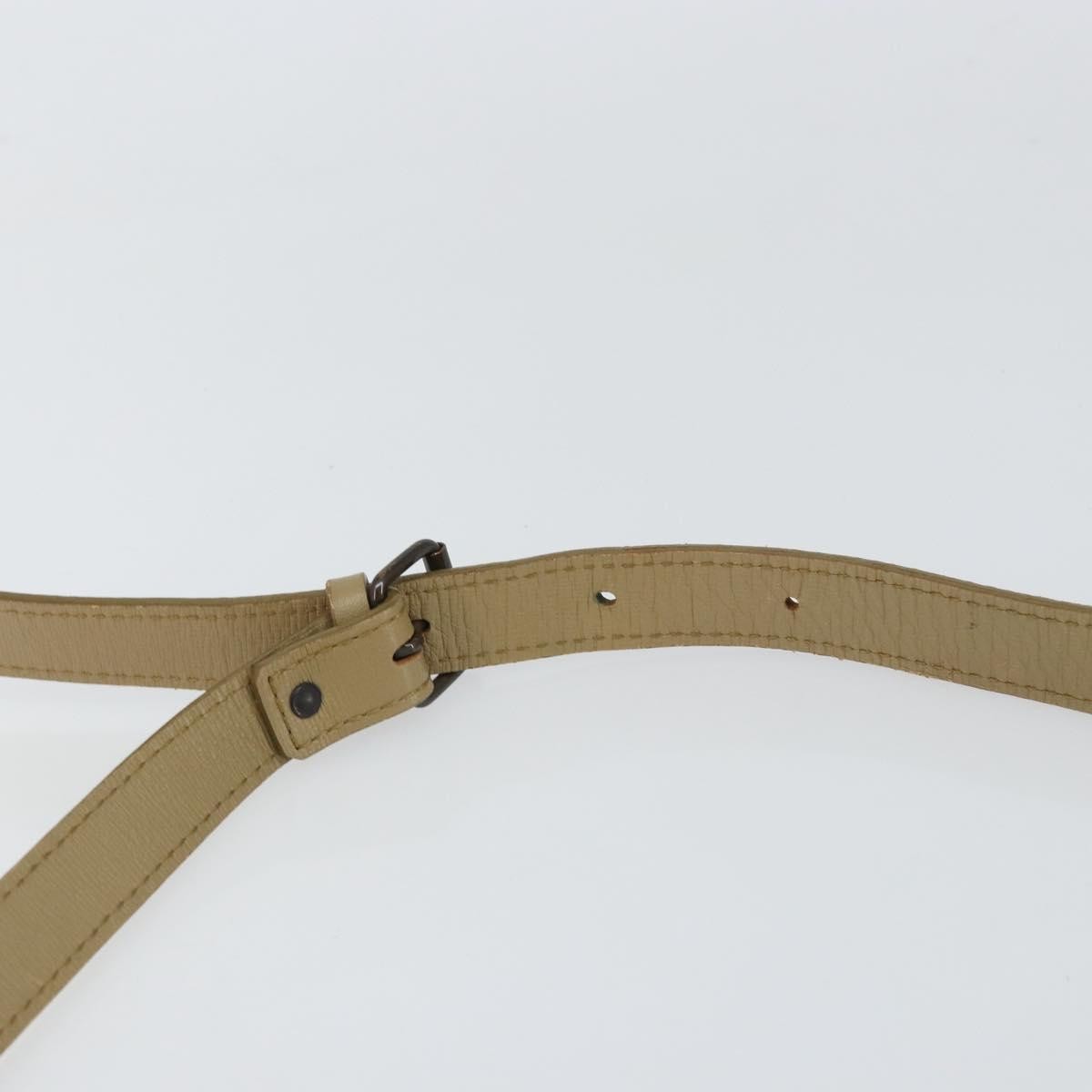 Saint Laurent Vintage Shoulder Bag PVC Leather, BEIGE, PVC, Shoulder bag