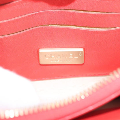 Chanel Reissue 2.55 Square Zip Around Card Holder Wallet Quilted Aged Calfskin, ORANGE, PATENT_LEATHER, Wallets