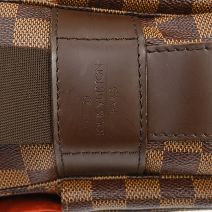 Louis Vuitton Naviglio Handbag Damier, BROWN, CANVAS, Shoulder bag