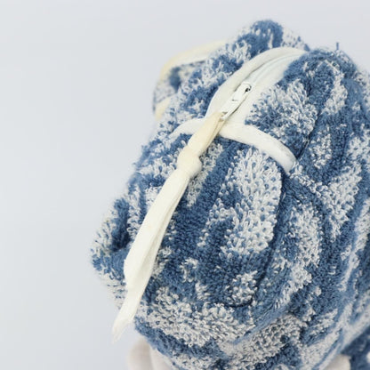 Christian Dior Vintage Trotter Handbag Canvas, BLUE, CANVAS, Handbag