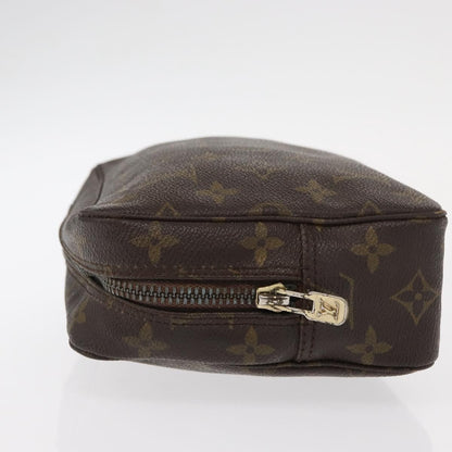 Louis Vuitton Trousse Toiletry Pouch Monogram Canvas, BROWN, CANVAS, Toiletry Case