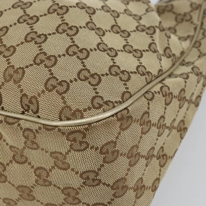 Gucci Sukey Top Handle Tote GG Canvas, BEIGE, CANVAS, Tote bag