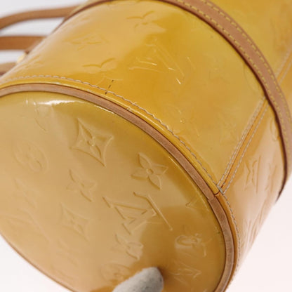 Louis Vuitton Bedford Handbag Monogram Vernis, YELLOW, PATENT_LEATHER, Handbag