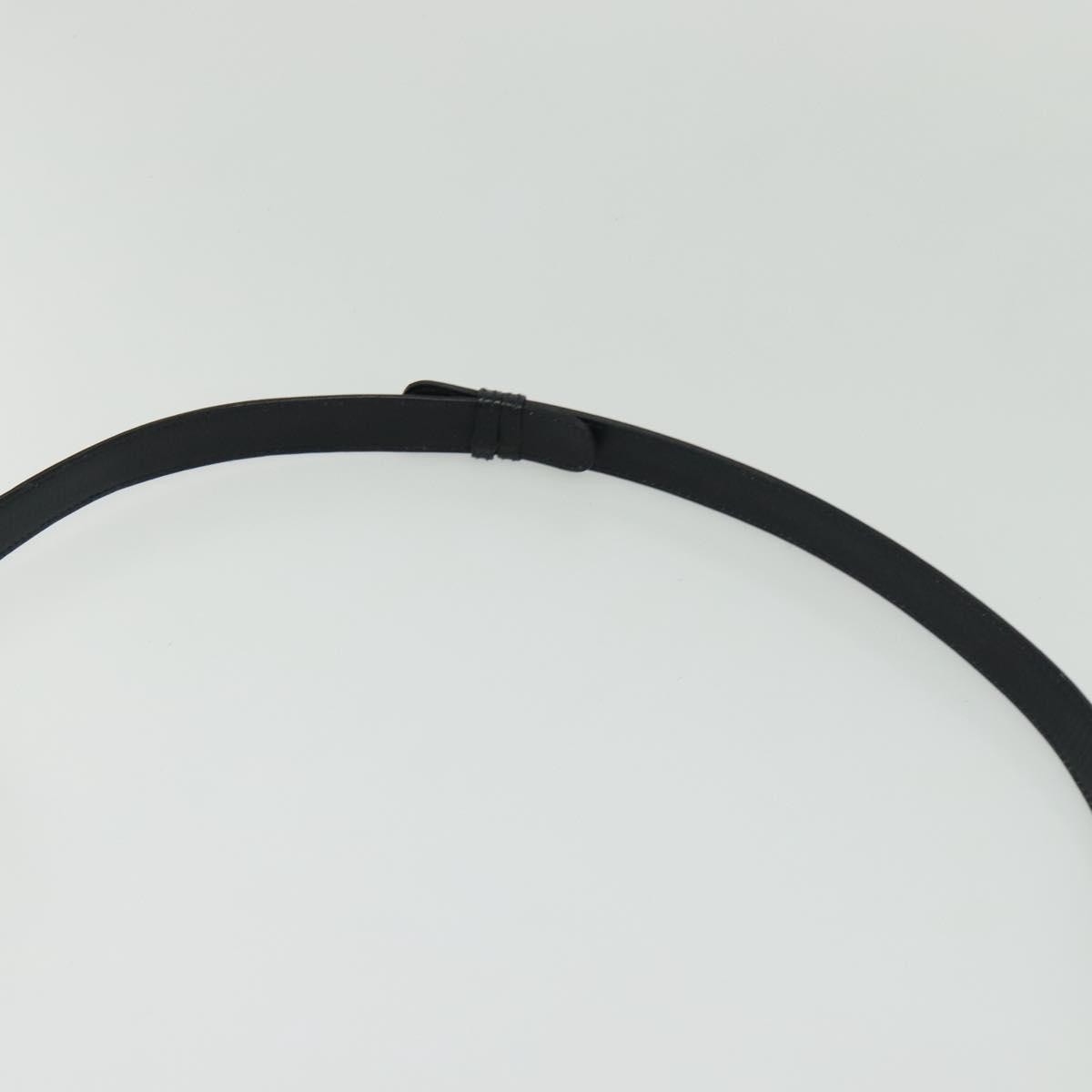 Gucci Vintage Flap Crossbody Bag Leather, NAVY, LEATHER, Shoulder bag