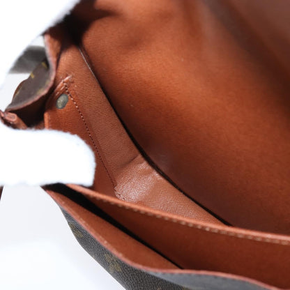 Louis Vuitton Cartouchiere Handbag Monogram Canvas, BROWN, CANVAS, Shoulder bag