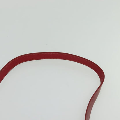 Burberry Bucket Bag Leather, RED, LEATHER, Shoulder bag