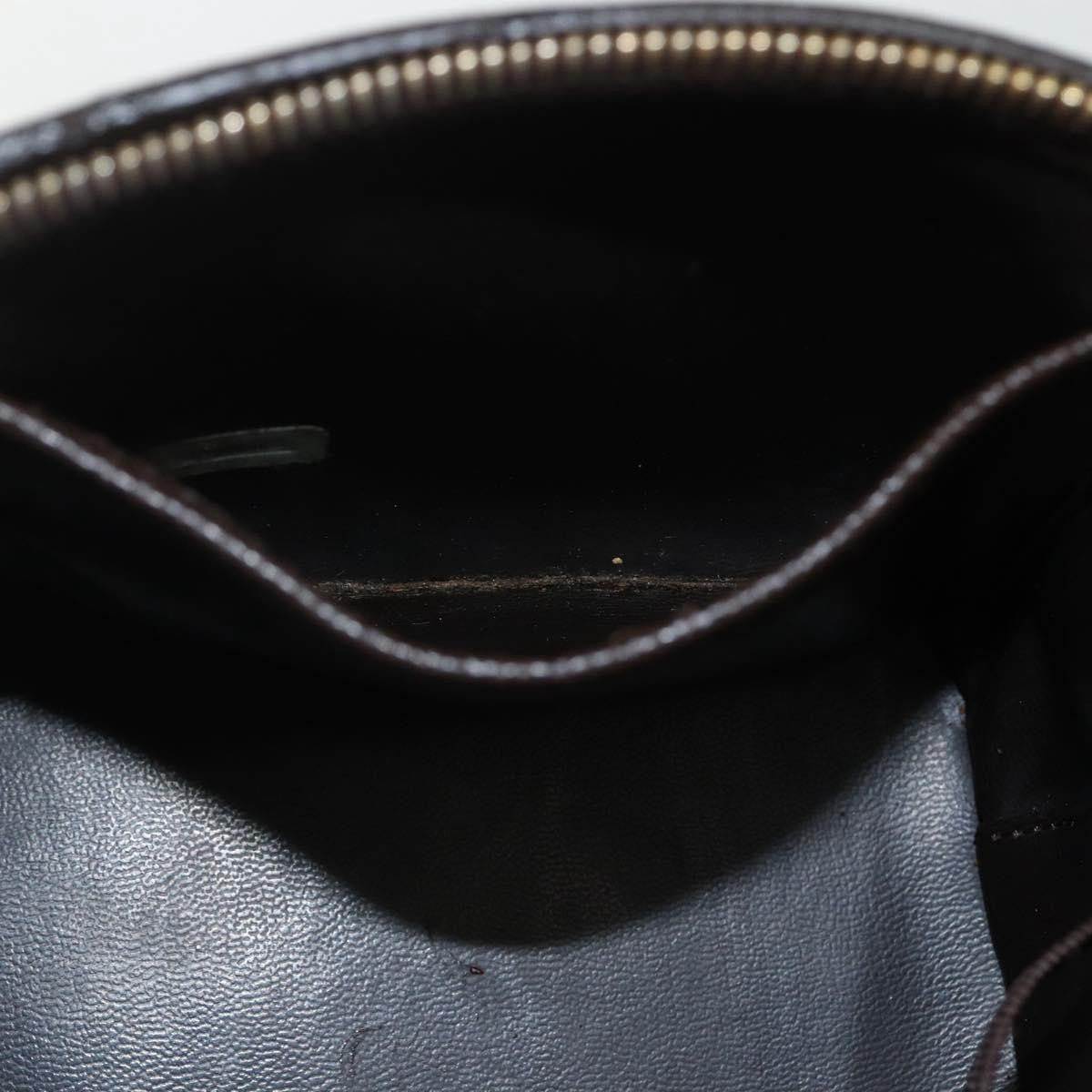 Chanel Vintage Timeless Vanity Case Caviar, BROWN, LEATHER, Handbag