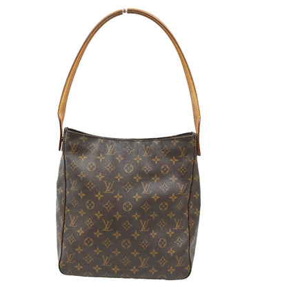 Louis Vuitton Looping Handbag Monogram Canvas, BROWN, CANVAS, Shoulder bag