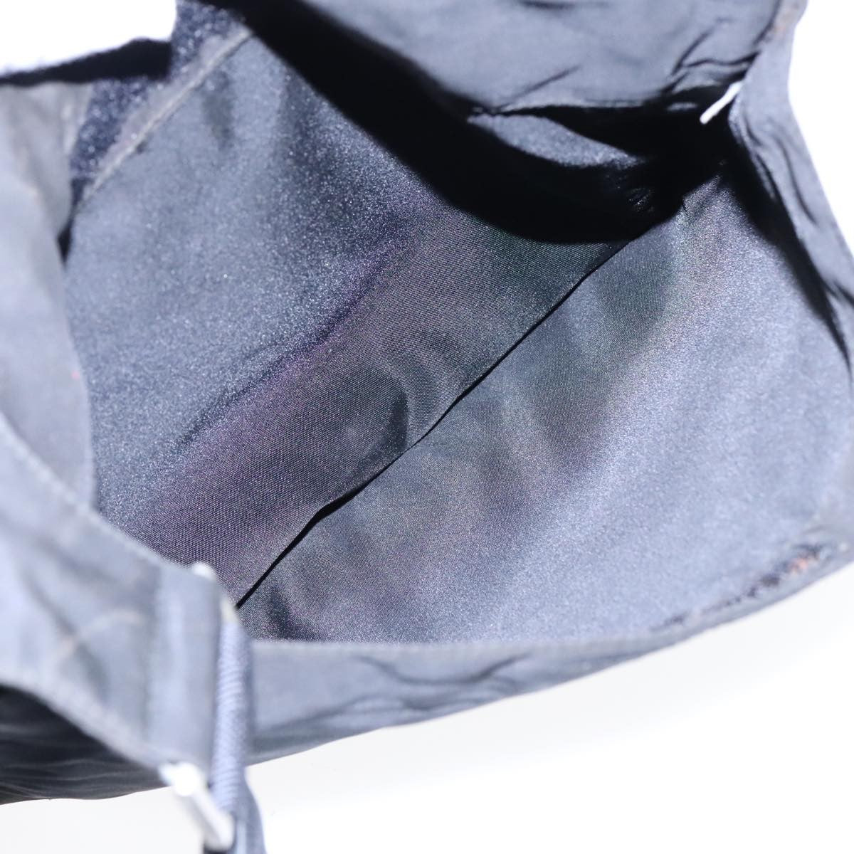 Prada Flat Messenger Bag Tessuto, BLACK, NYLON, Shoulder bag