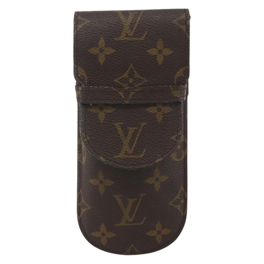 Louis Vuitton Etui à lunette Canvas, BROWN, CANVAS, Wallets