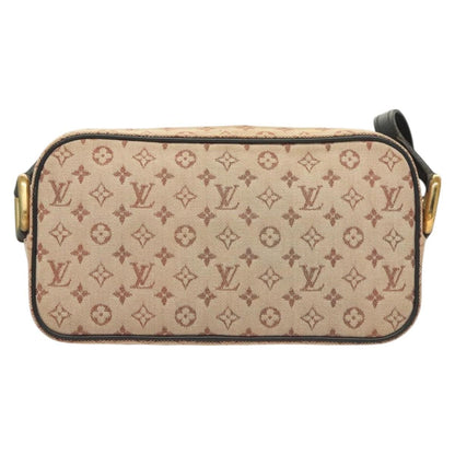 Louis Vuitton Juliette Crossbody Bag Mini Lin, BLUE, CANVAS, Shoulder bag