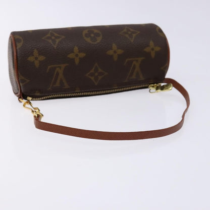 Louis Vuitton Papillon Pochette Monogram Canvas, BROWN, CANVAS, Handbag