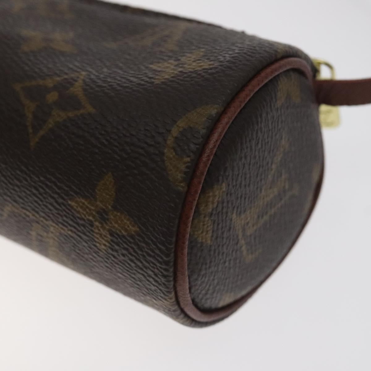 Louis Vuitton Papillon Pochette Monogram Canvas, BROWN, CANVAS, Handbag