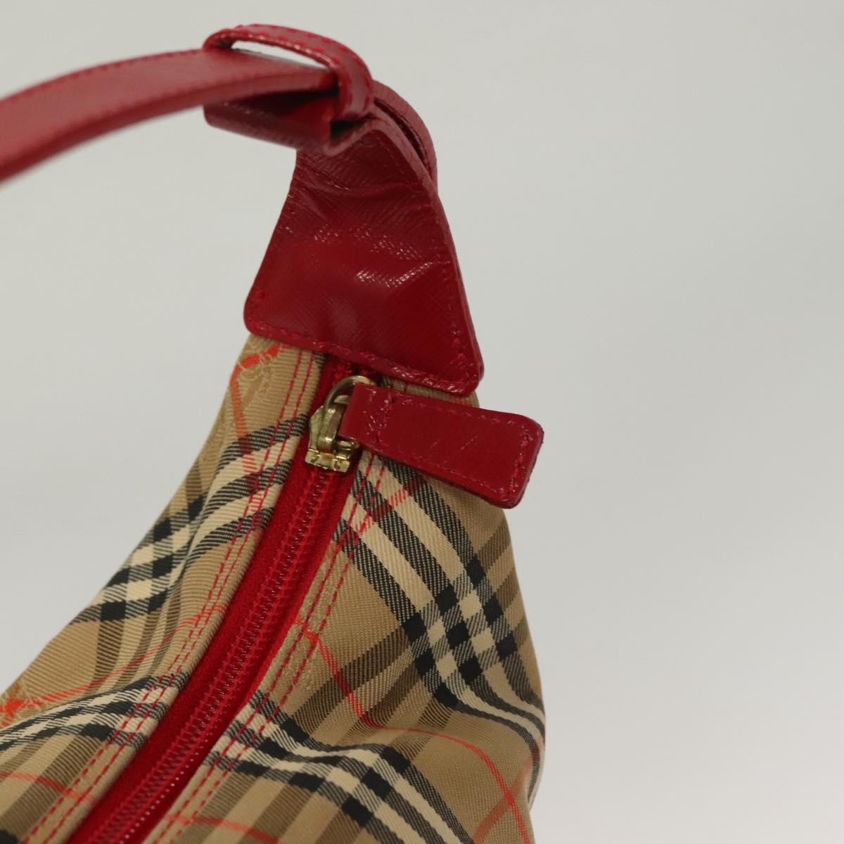 Burberry Nova Check Handbag Nova Check Canvas and leather, BEIGE, CANVAS, Handbag